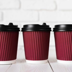 Printed Paper Coffee Cups Pack