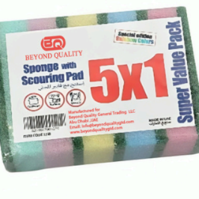 BQ Sponge withscouringpad5